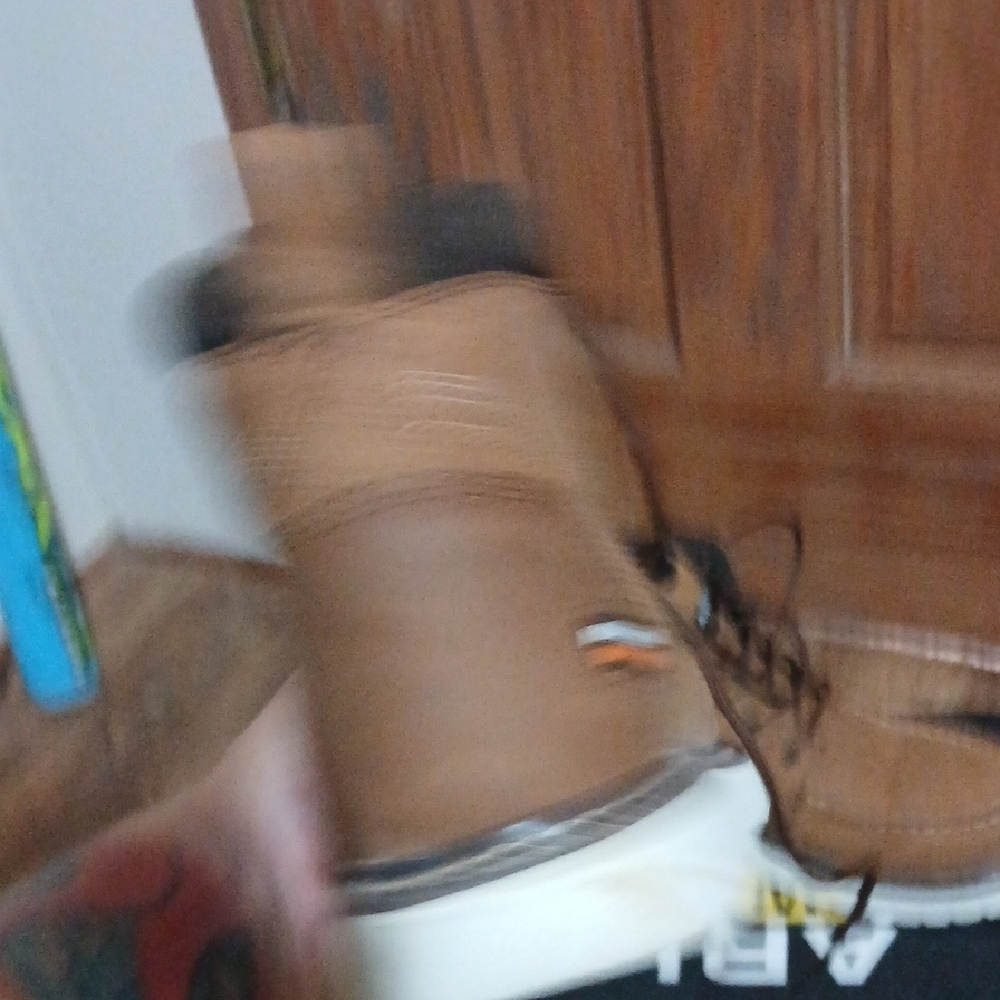 Ariat Men's Tan Lace-Up Work Boots - Picture 6 of 15